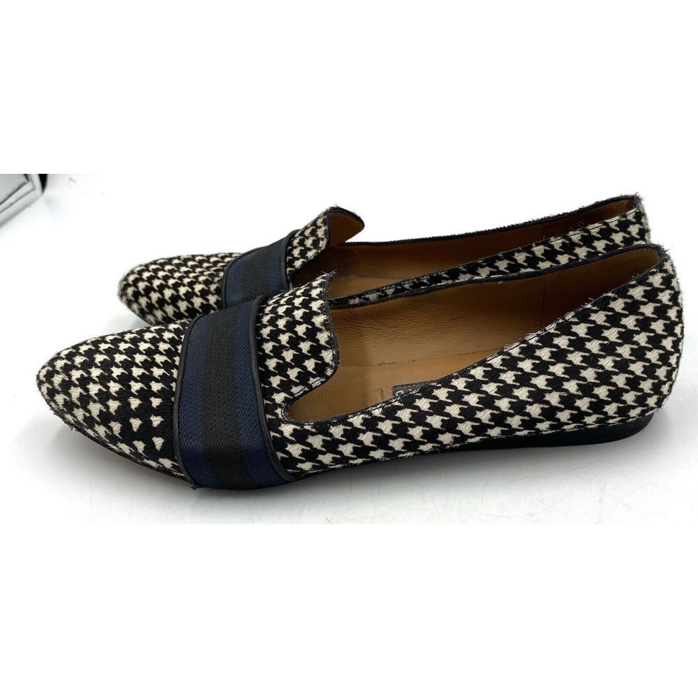 Veronica Beard Women's Griffin Calf Hair‎ Slip On Flats EU 37.5 US 7.5